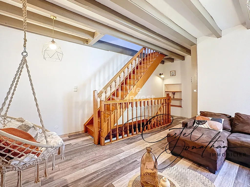 Soggiorno - Meubled Triplex in Chavanay Village