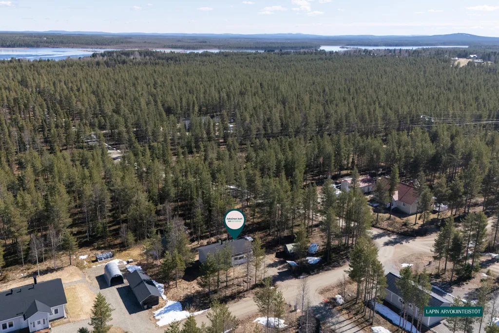 Õhuvaade - Compact Cottage with Sauna in Sodankylä