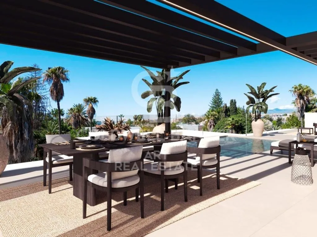Terrasse - Luxury Villa with Pool in Marbella
