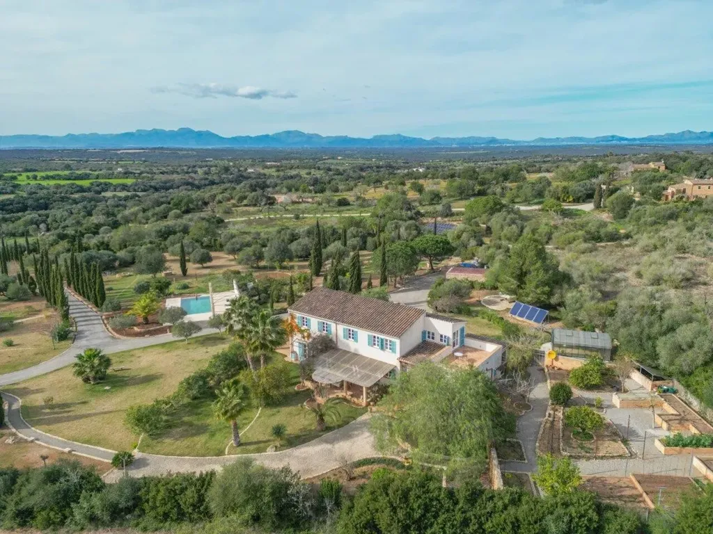 Õhuvaade - Rustic Finca with Panoramic Views in Manacor