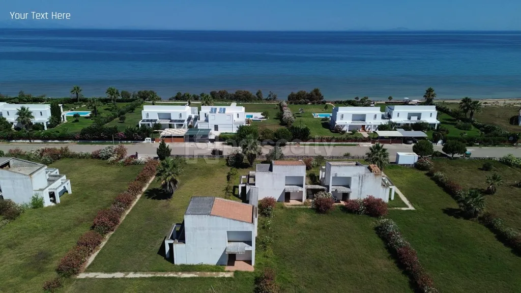Vue aérienne - Villas with Sea View in Kastro Kyllinis
