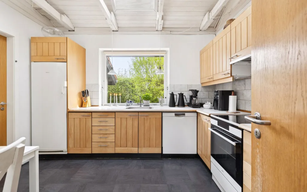 Kitchen - Fjord-View Villa in Skanderborg
