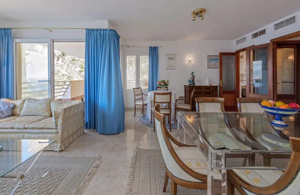 Séjour - Penthouse with Sea View in Santa Ponça