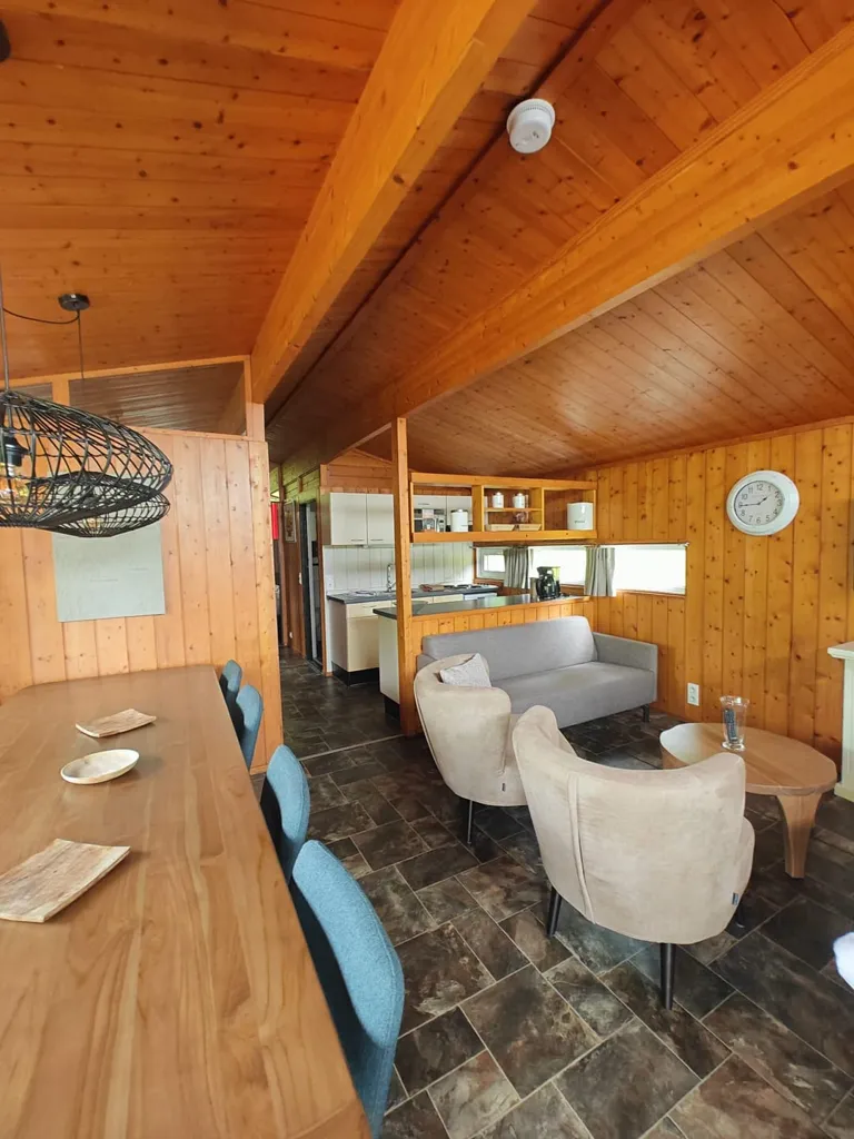 Séjour - Chalet avec Vue dans le Parc Vallee les Etoiles à Hastière