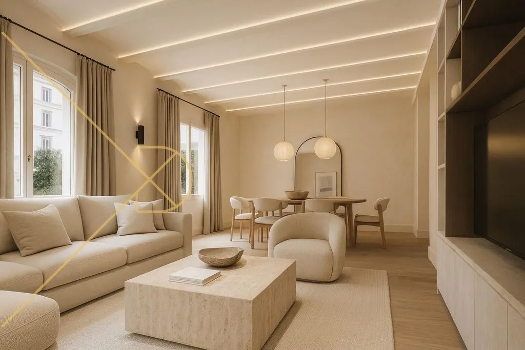 Séjour - Luxury Apartment with Catalan Vault in Barcelona