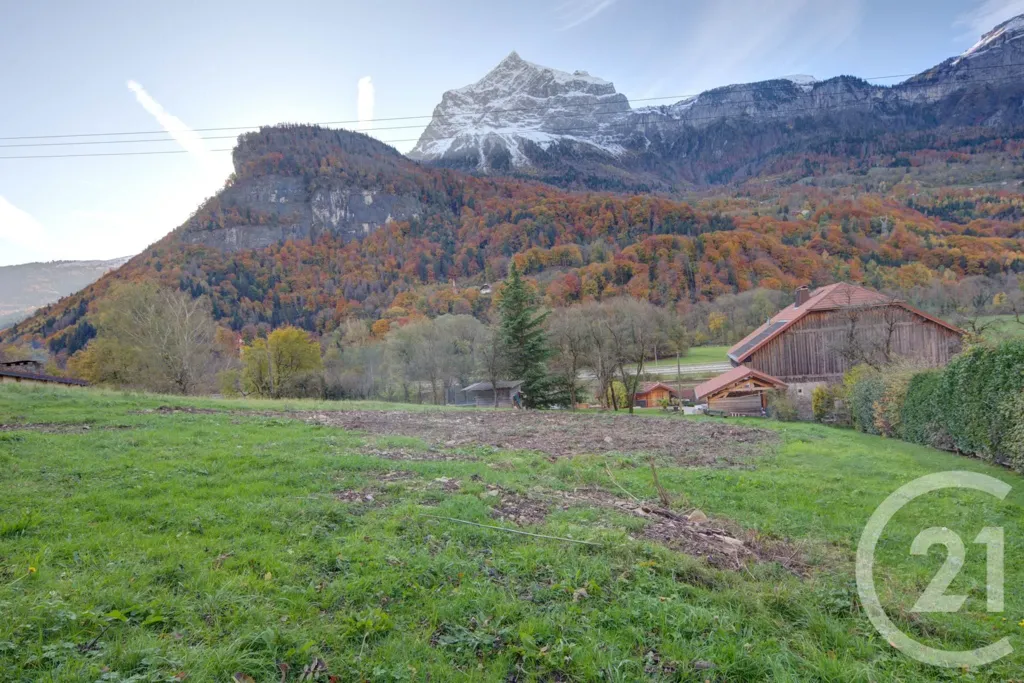 Buildable Land with Mountain View in Magland