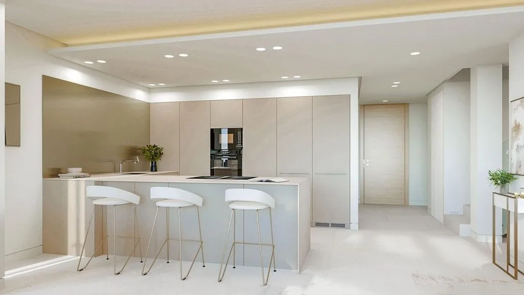 Köök - Luxury Flat with Private Pool in Benahavís