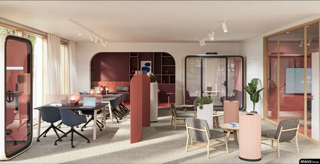 Salle à manger - Programme Neuf Intergénérationnel à Anglet