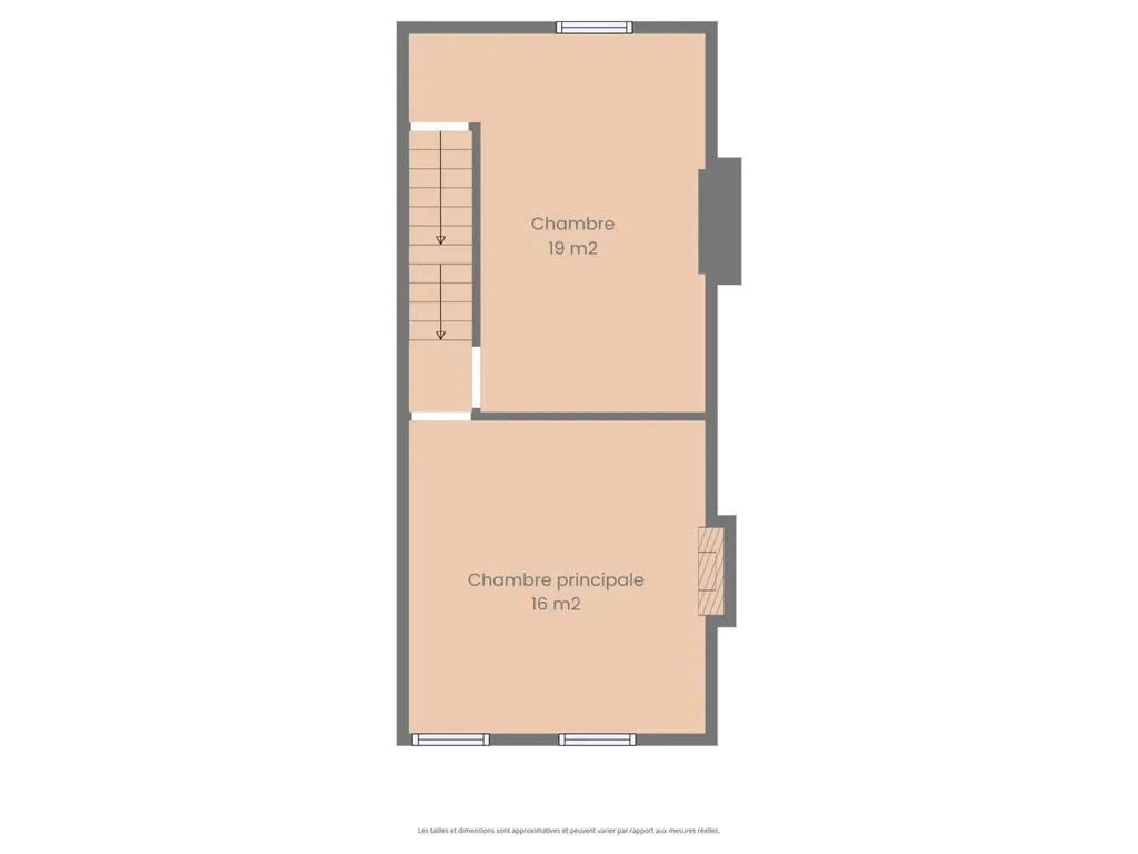Plan - Maison 3 Façades avec Jardin et Terrasse à Roufosse