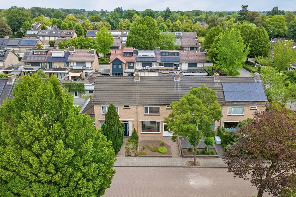 Vista aerea - Family-Friendly Semi-Detached House in Hapert
