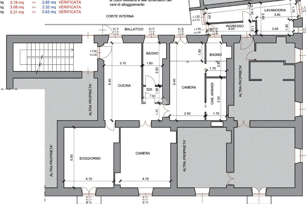 Plan - Completely Reworked Apartment in Giaveno