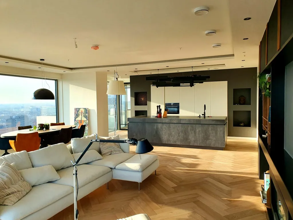 Soggiorno - Luxury Apartment in The CoolTower, Rotterdam