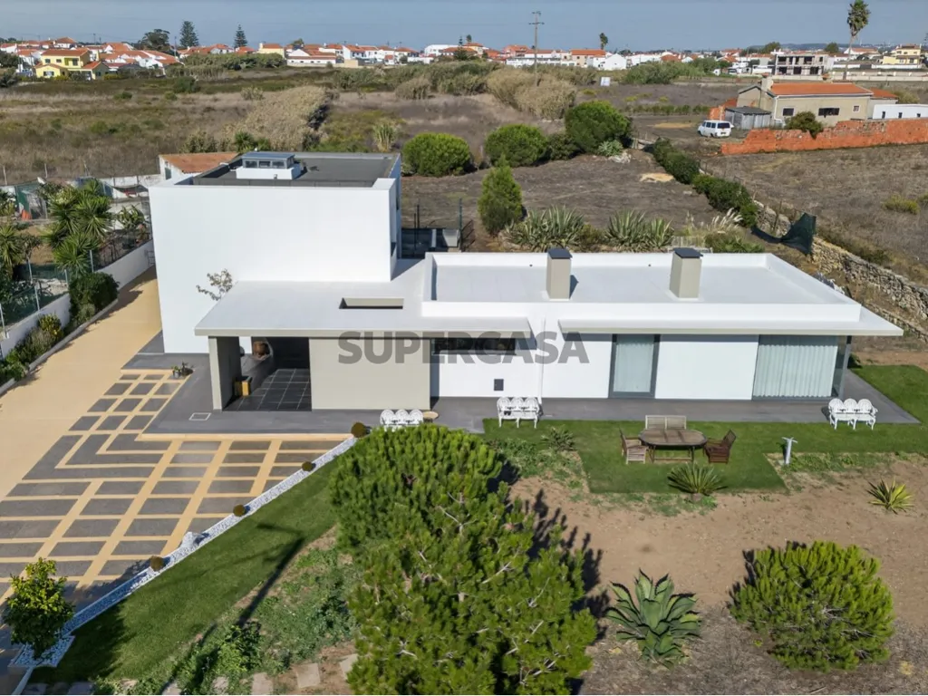 Luftaufnahme - Modern Villa with Industrial Design in Assafora
