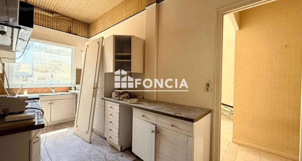 Köök - Apartment with 55 m² Terrace in Bordeaux
