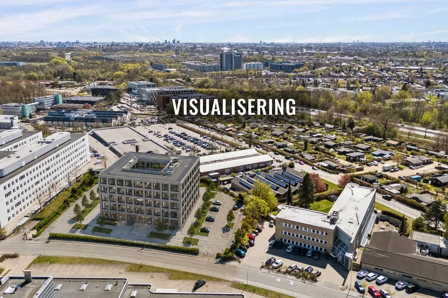 Õhuvaade - Development Site for Office Building in Gladsaxe