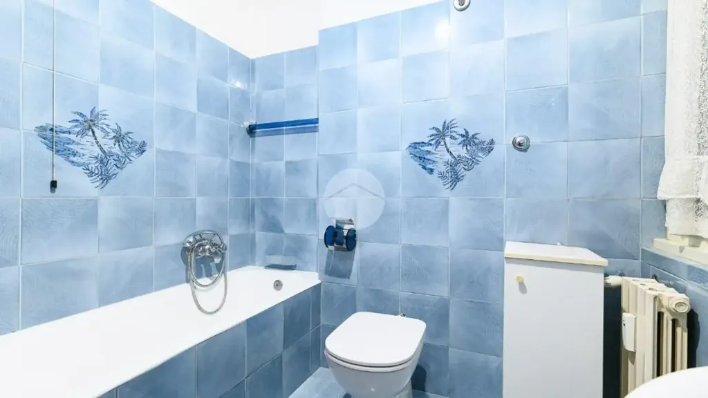 Salles de bain - 3-Bedroom Apartment with Terrace in Rome
