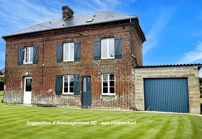 Välivaade - Brick House with Amenable Loft in Écorches