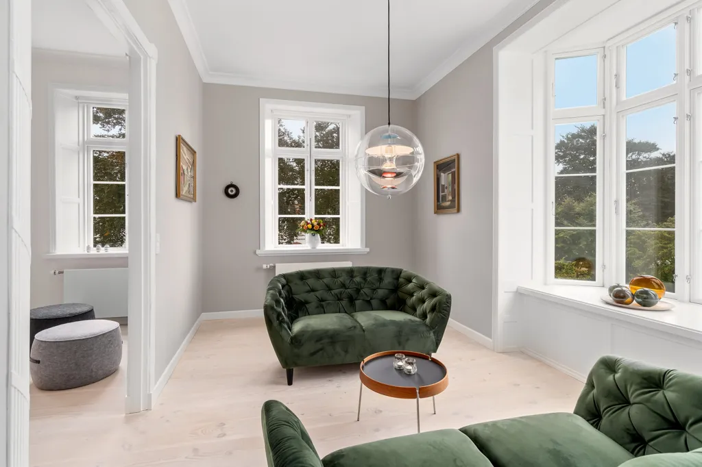 Séjour - Spacious Apartment in Historic Building, Copenhagen