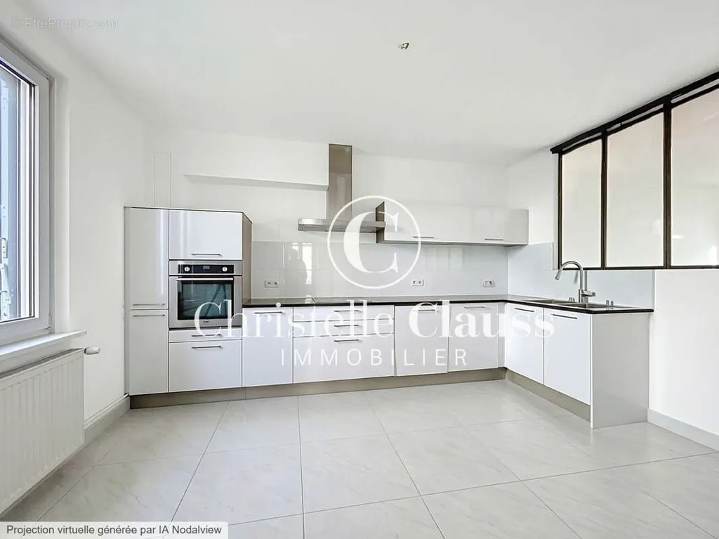 Cuisine - Duplex 5 Pièces avec Garage à Bischheim