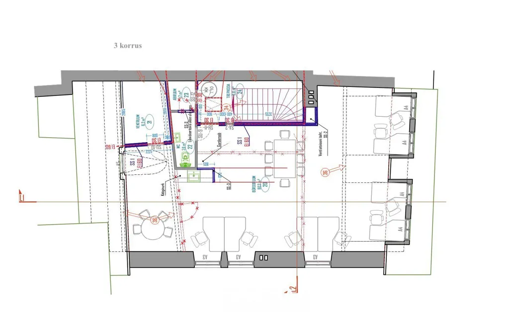 Plan - Modernised Office Space in Old Town Tallinn