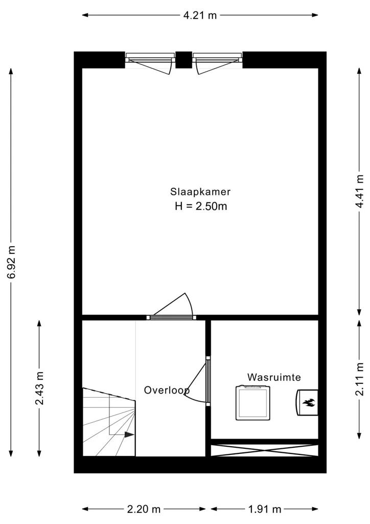 Plaan - South-Facing Apartment in Amsterdam