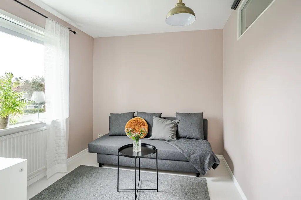 Séjour - Apartment with Two Balconies in Brf Storklas