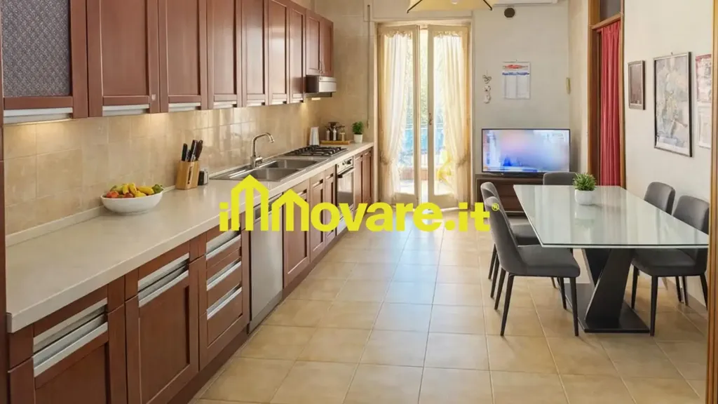 Cuisine - Spacious Apartment with Triple Exposure in Bari