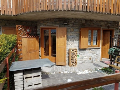 Balcony - Rented Studio with Terrace in Valmalenco