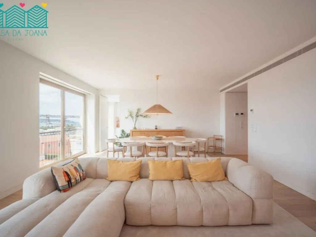 Soggiorno - Luxury Apartment with River Views in Lisbon