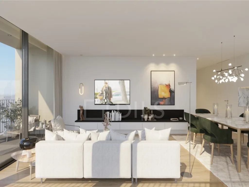 Séjour - Contemporary Apartment with Balcony in Almancil