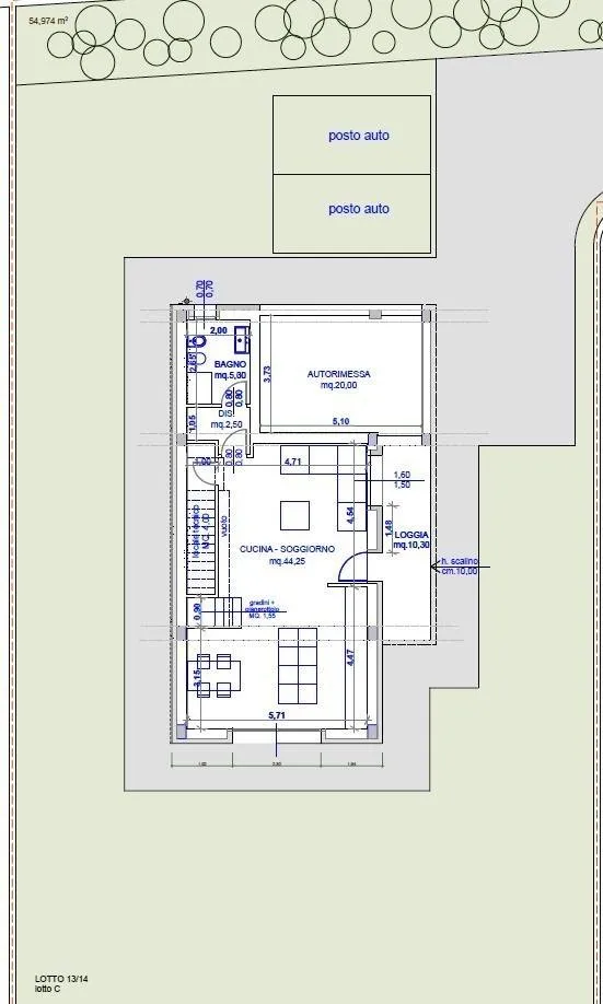 Maison 3 pièces à Forlimpopoli