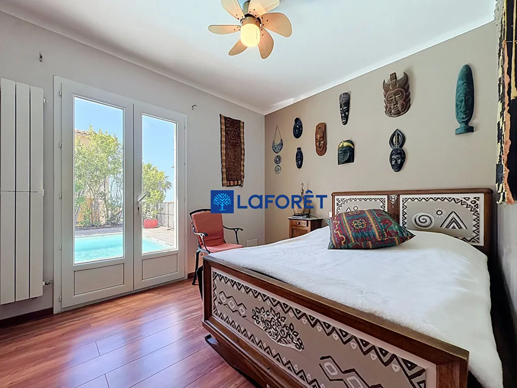 Chambres - Villa avec Vue Mer et Piscine à Carqueiranne