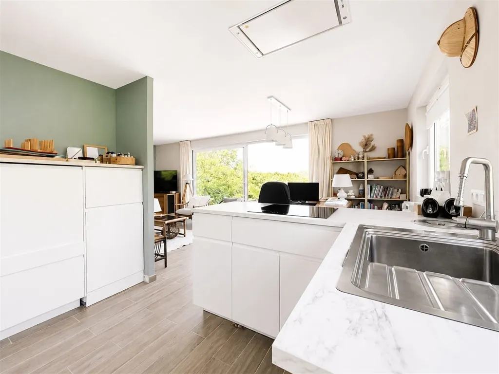 Kitchen - Renovated House with Garden in Limelette