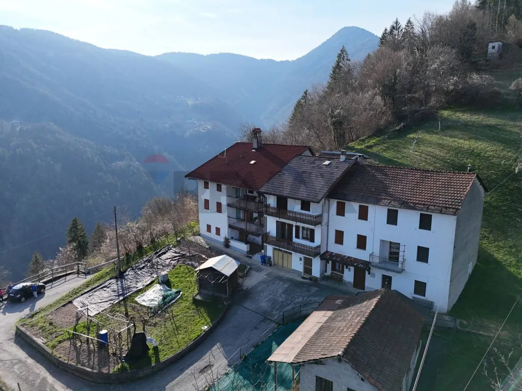 Vue aérienne - Semi-detached House with Garden in Lamon