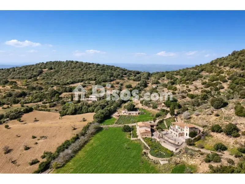 Vue aérienne - Historic Mallorcan Estate with Panoramic Views, Manacor