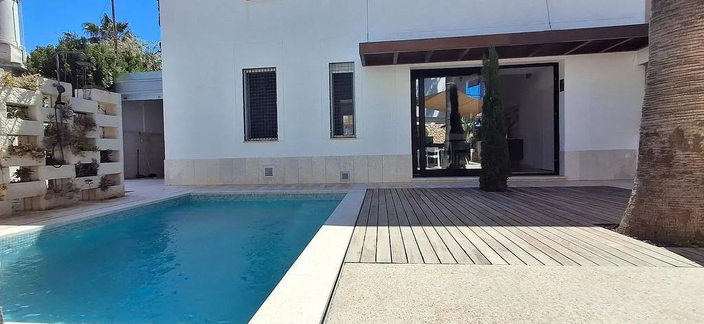 Piscine - Pared Chalet with Pool in Santiago de la Ribera