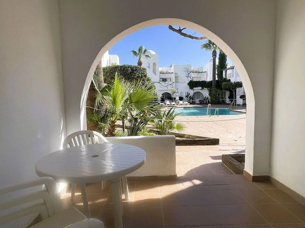 Terrass - Ground Floor Apartment with Pool View in Vera