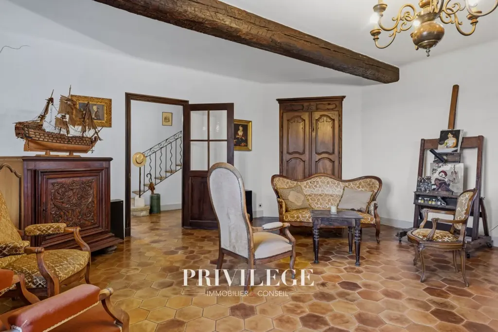 Séjour - Villa avec échappée mer à Ollioules