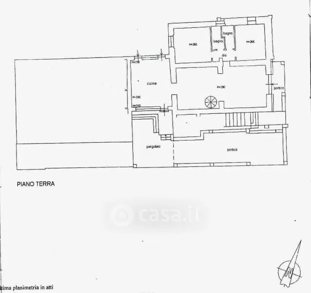 Plan - Rustic Casale with Pool in Massa Marittima