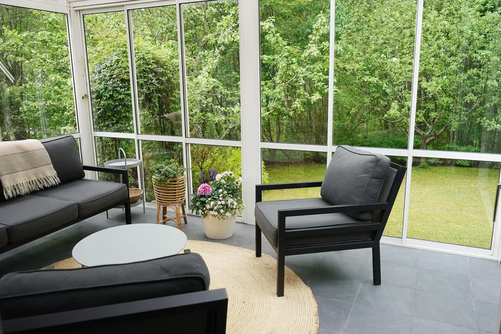 Terrasse - Modern House with Sauna in Imatra