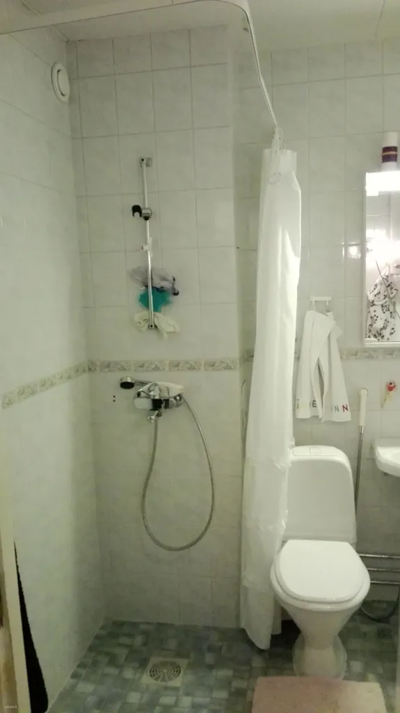 Salles de bain - Flat with Ground Floor Access in Kotka
