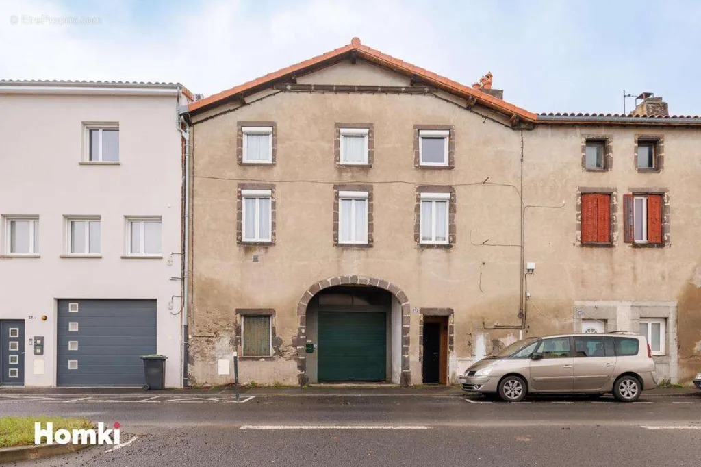 Extérieur - Maison de Ville avec Jardin à Riom