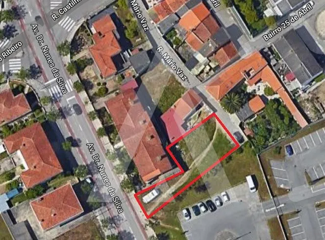 Construction Plot with Two Frontages in Ovar City Centre