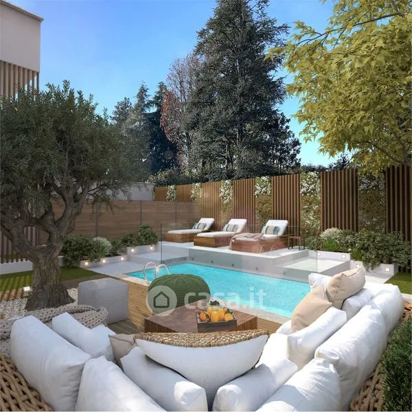 Bassein - Contemporary Villa with Private Garden in Mozzate