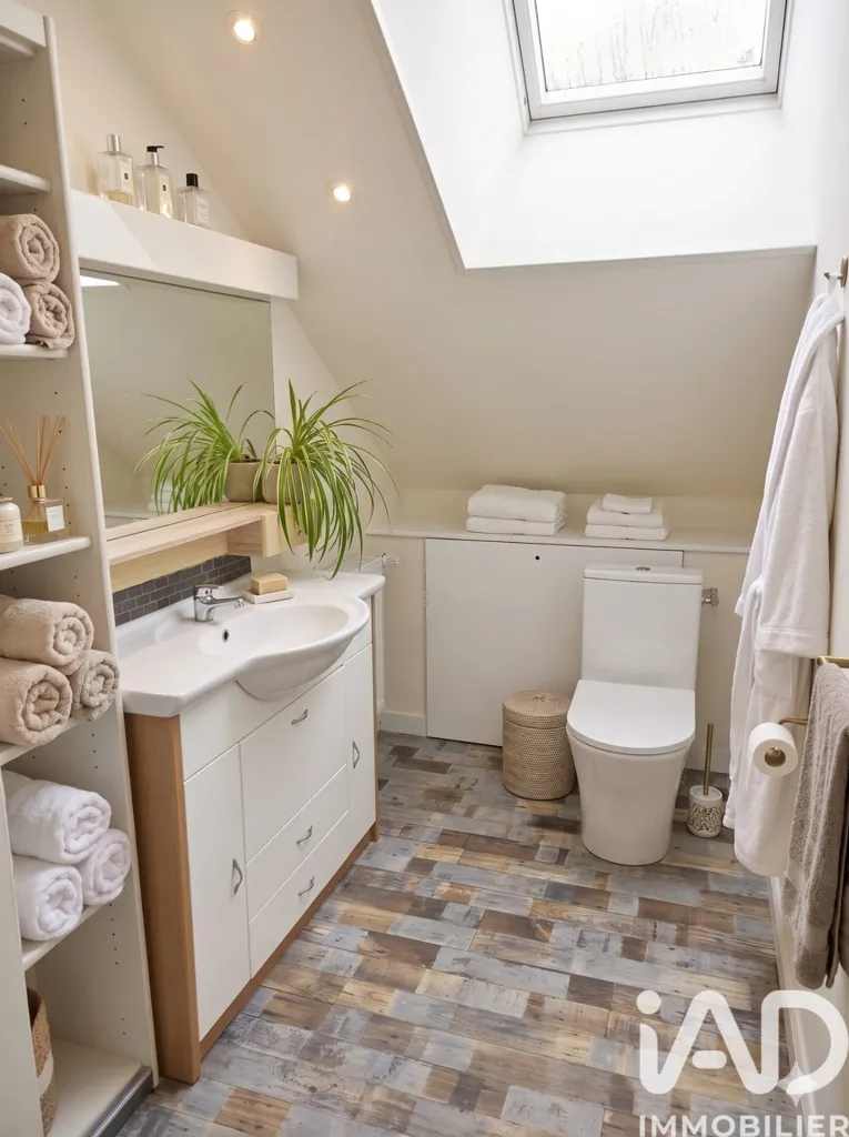 Salles de bain - Maison de Caractère avec Jardin Clos à Allaire