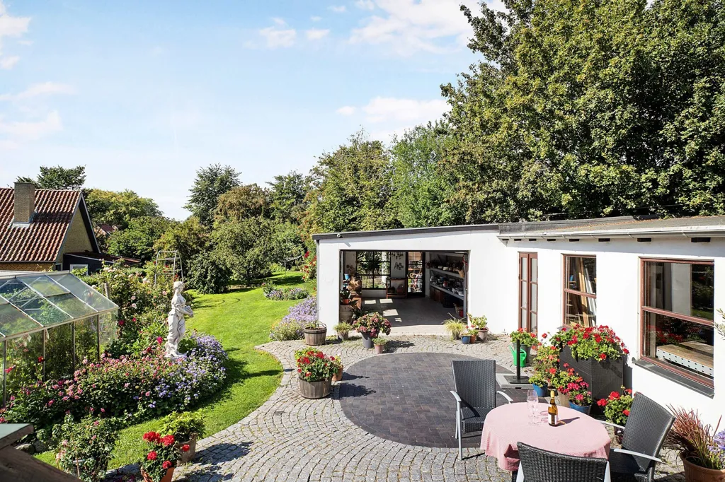 Terrasse - 1955 Villa with Garden in Nordborg