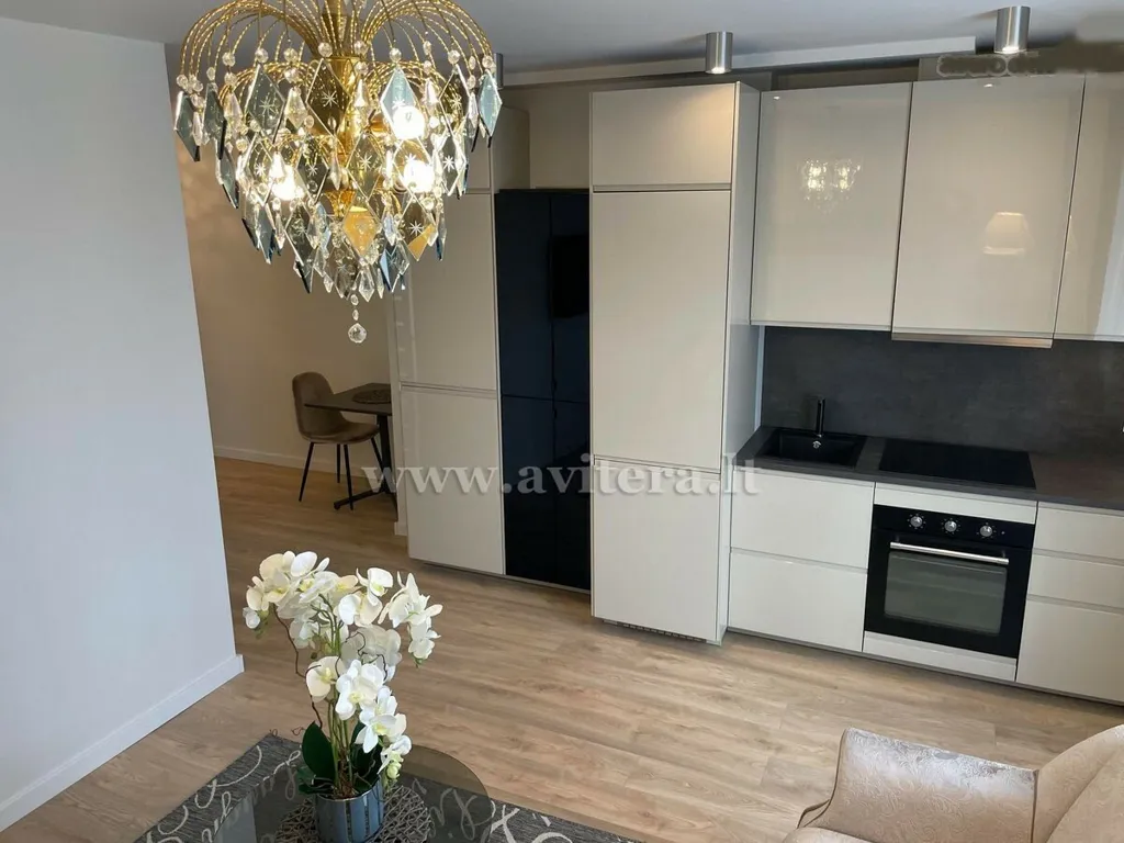 Köök - Renovated 2-Bedroom Flat in Klaipėda Centre