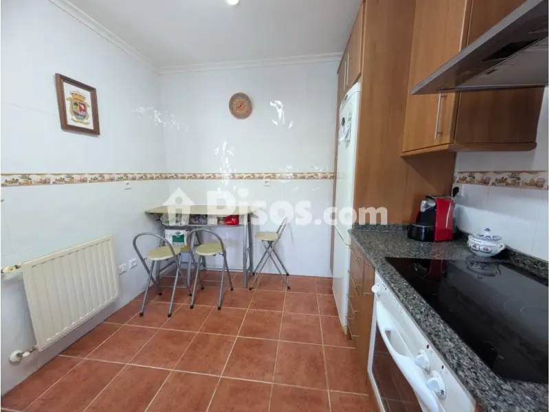 Kitchen - Single-Storey Chalet with Private Pool in San Mamés de Aras