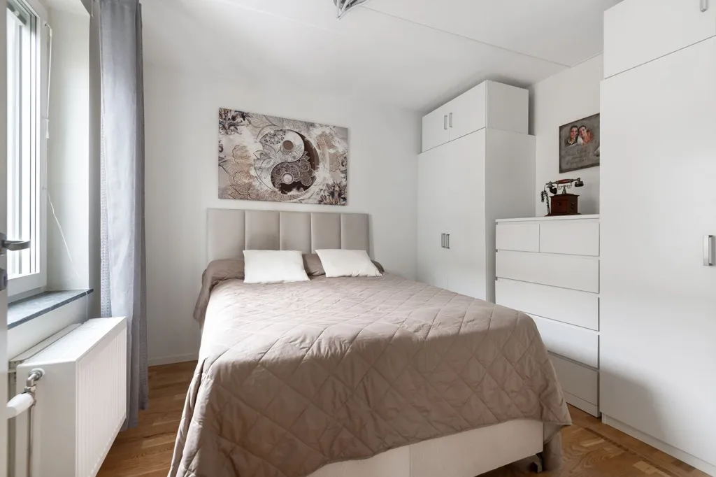 Chambres - Apartment with Sunny Balcony in Ursvik