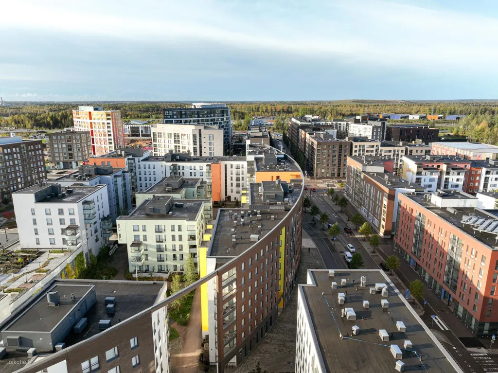 Õhuvaade - Apartment with Balcony in Kivistö, Vantaa